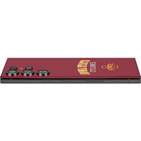Iowa State University Collegiate Text Galaxy Skins